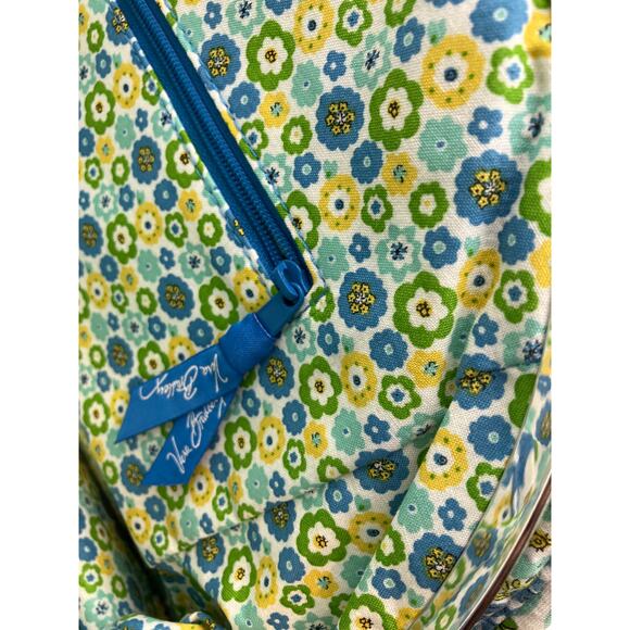 Vera Bradley Eloise English Meadow Kiss Lock Bowler Bag Shoulder Floral Spring - Picture 5 of 11